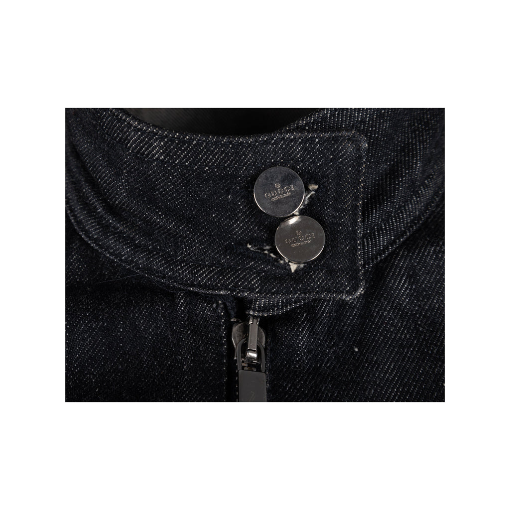 Gucci Denim Biker Jacket - '10s