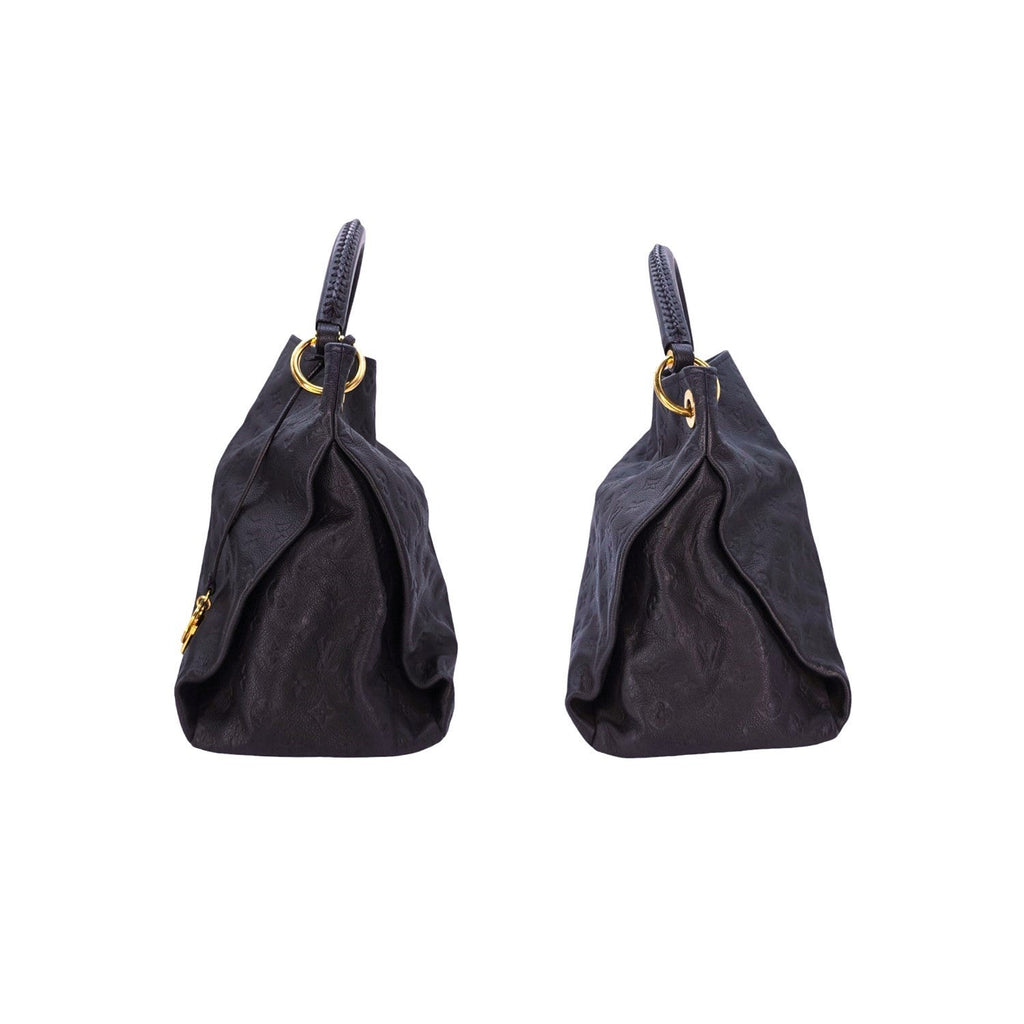 Louis Vuitton Monogram Empreinte Blue Artsy MM Hobo