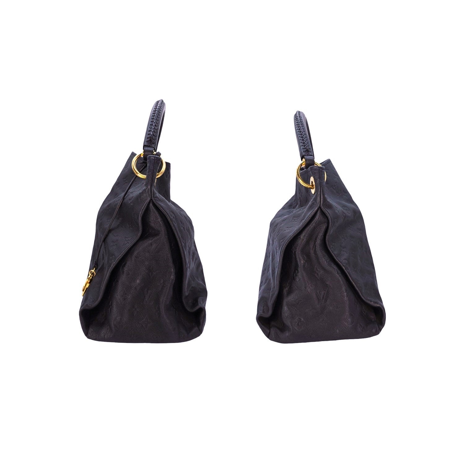 Louis Vuitton Monogram Empreinte Blue Artsy MM Hobo