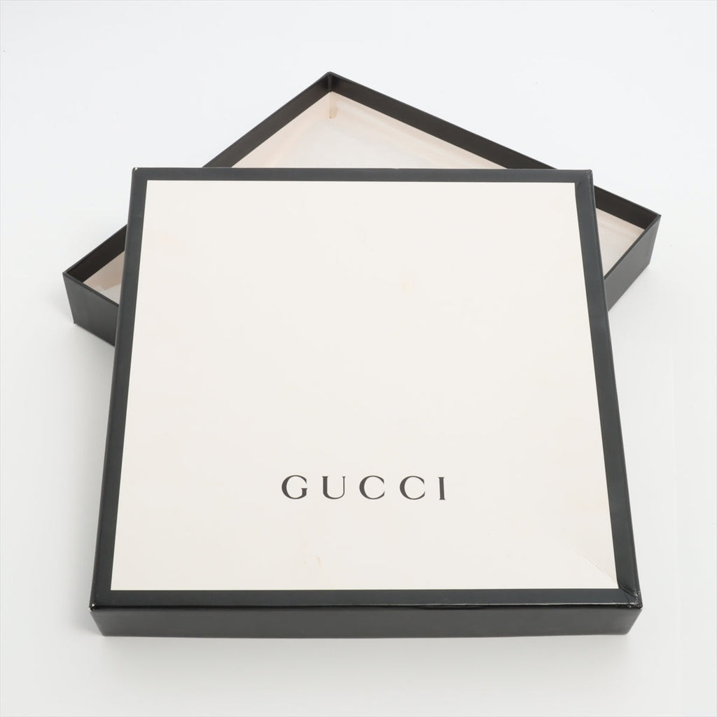 Gucci GG Wool Scarf Pink x Gray