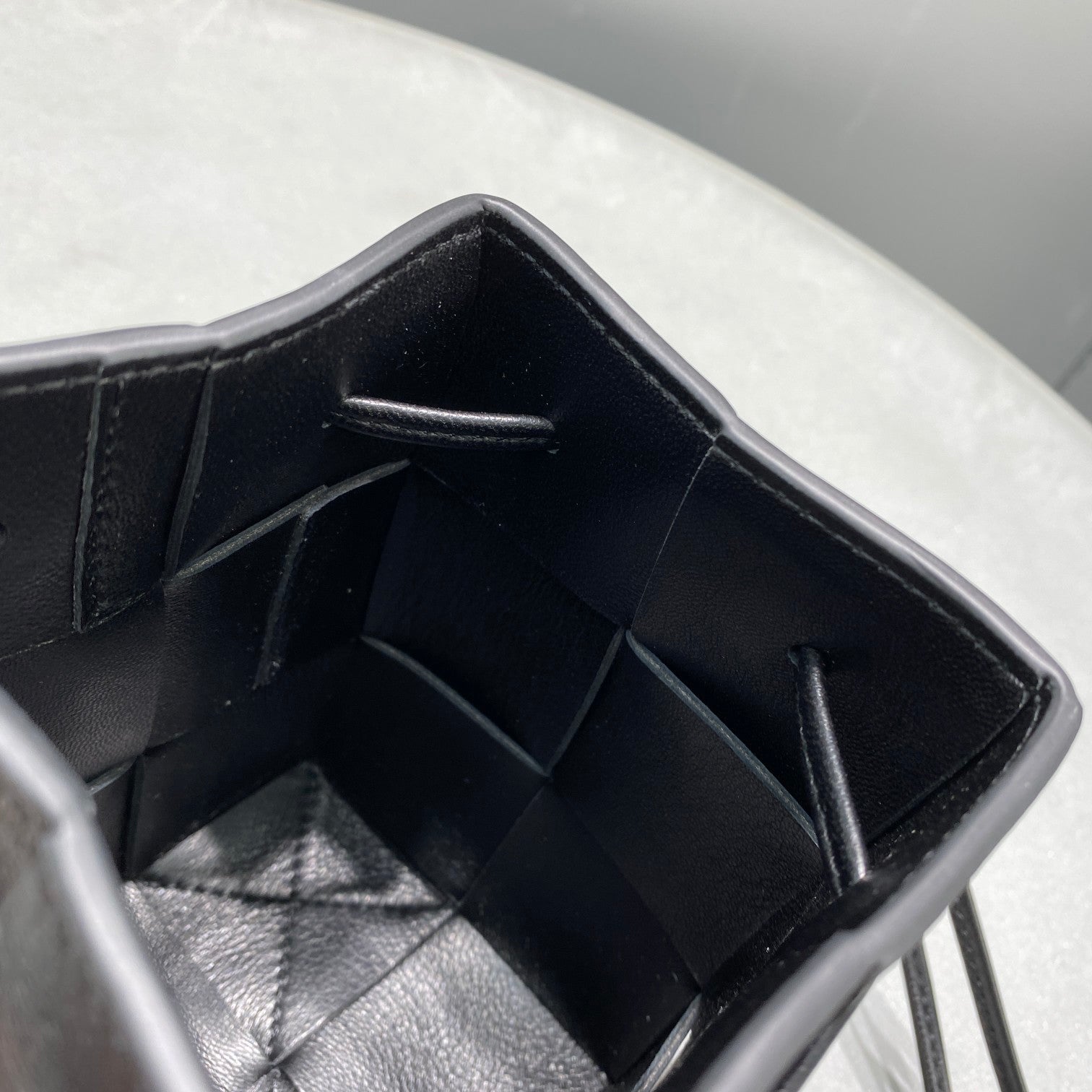 GLAMI Mini Cassette Bucket Bag Black, For Women, Bags 5.5in/14cm 680217VCQC48425