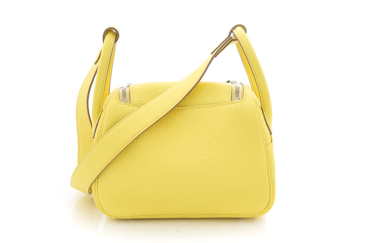 HermÃƒÆ’Ã‚Â¨s 2022 Yellow Mini (20) Lindy Handbag