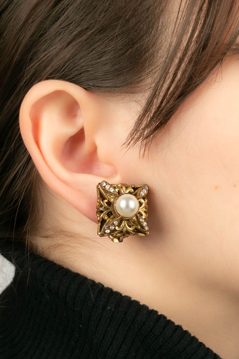 Boucles d'oreilles Chanel 1985