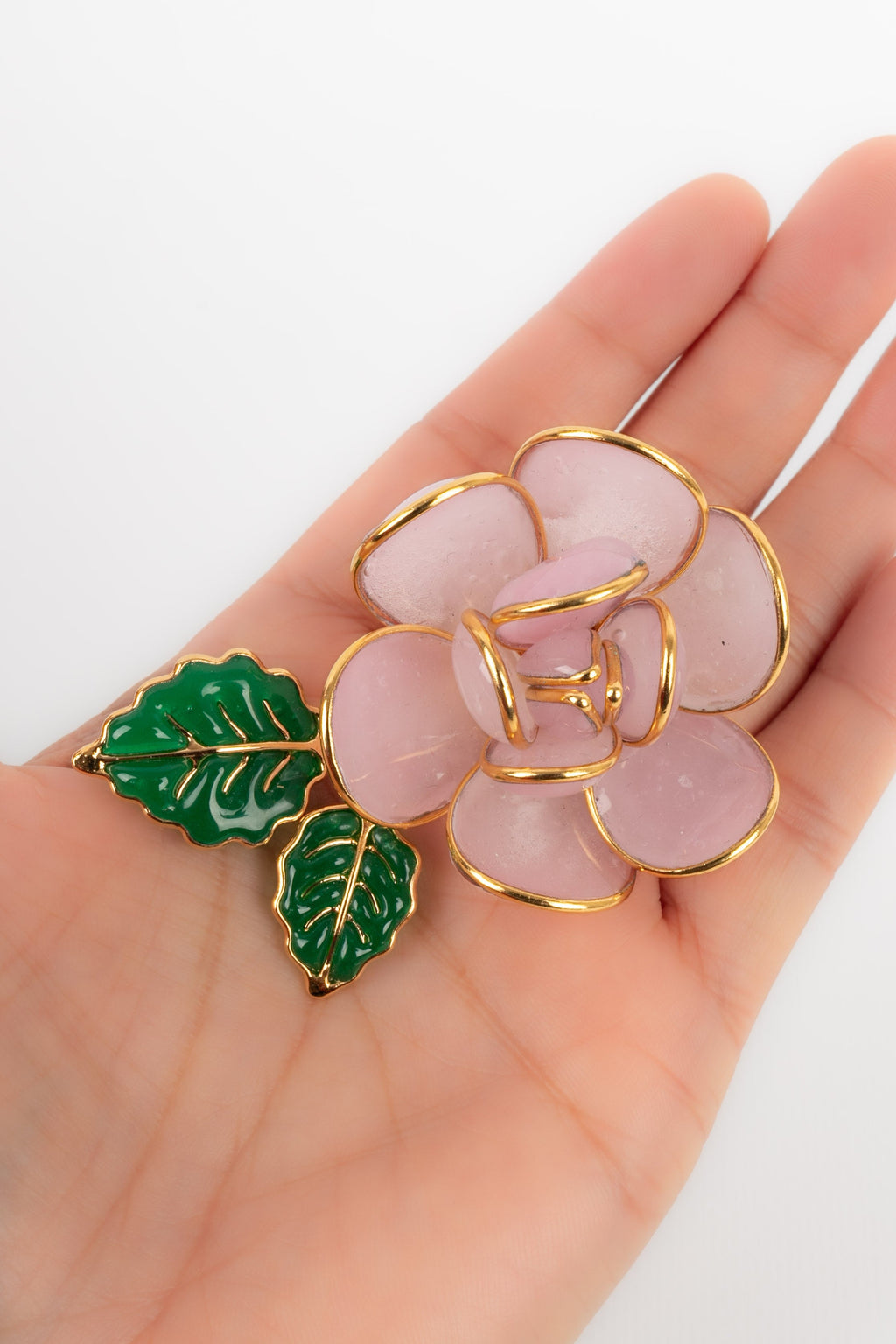 Broche / pendentif en pÃƒÆ’Ã‚Â¢te de verre Augustine