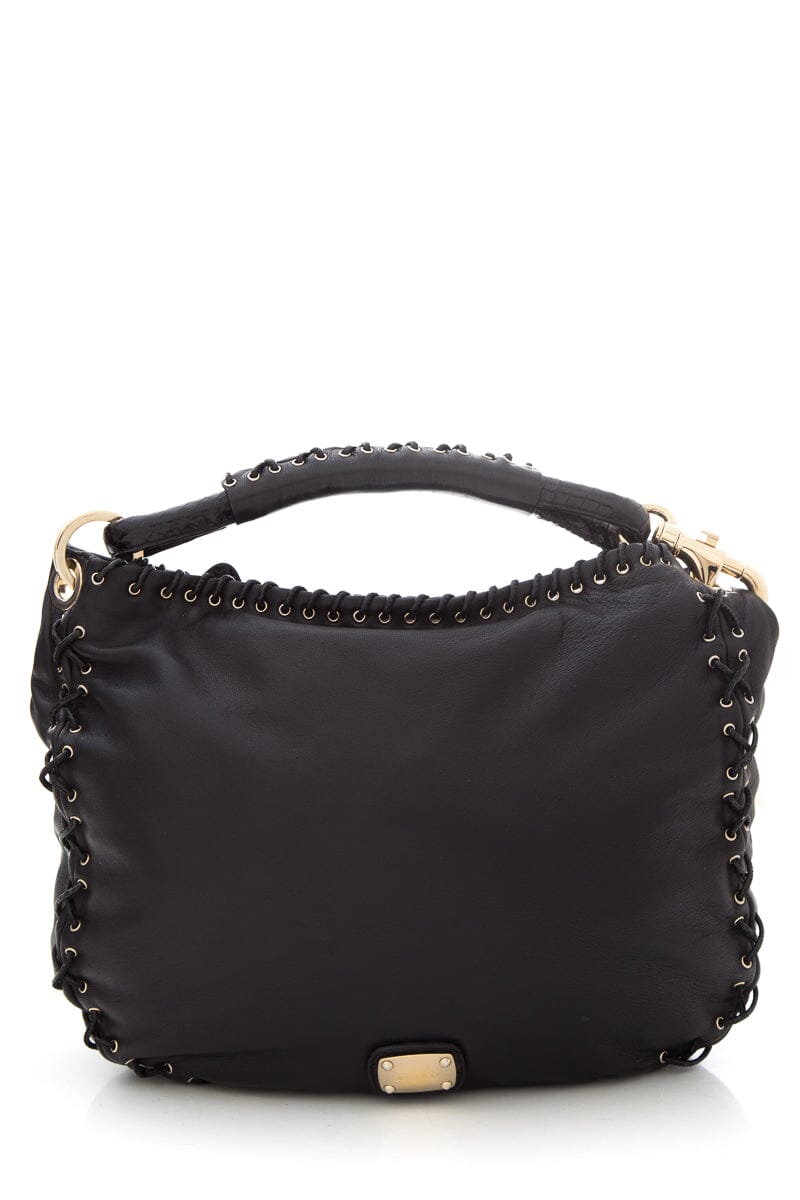 Jimmy Choo Black Leather Handbag