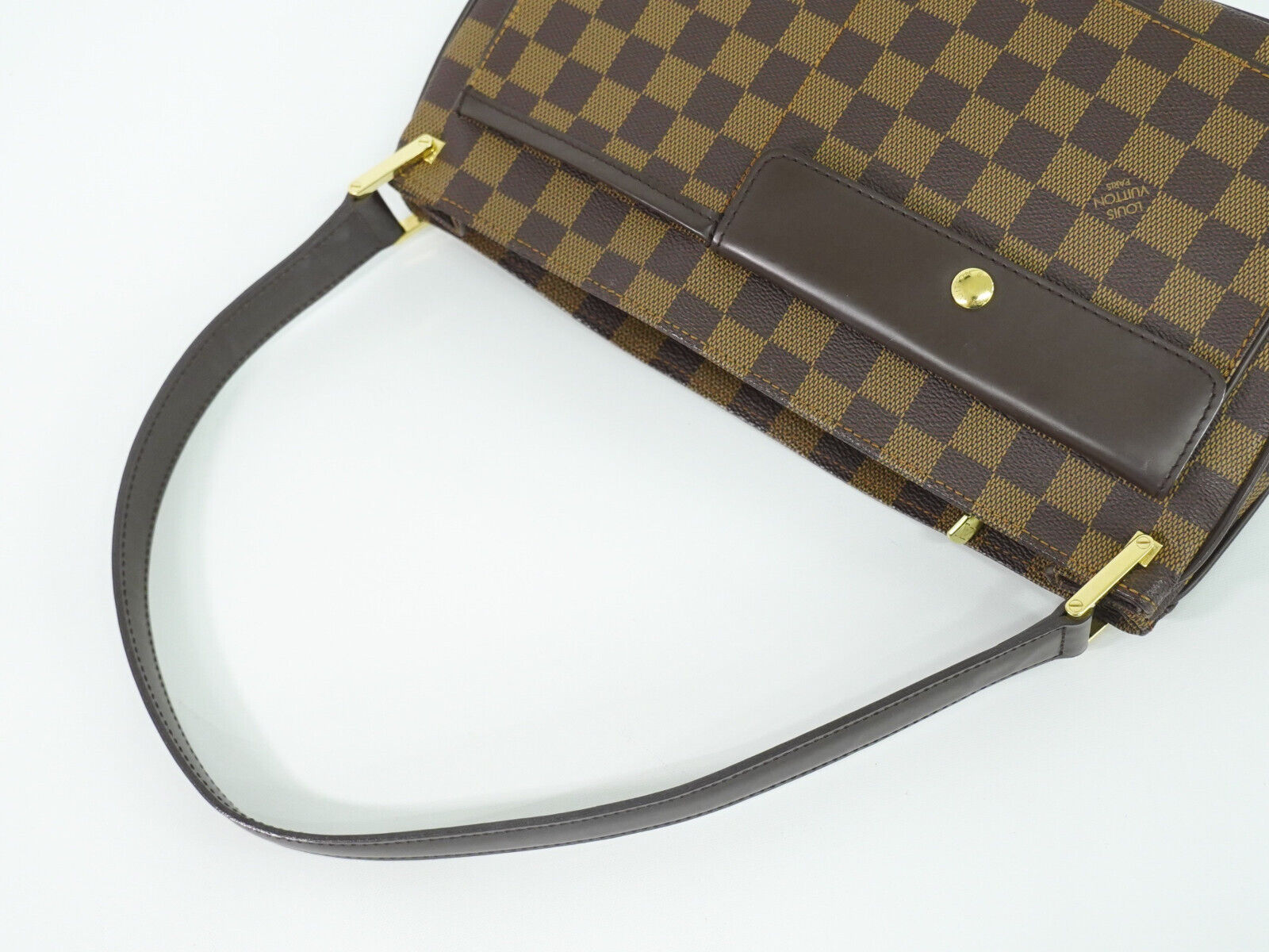 Louis Vuitton Aubagne  Leather Shoulder Bag