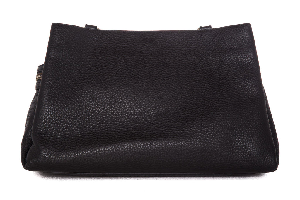 Hogan Black Leather Handbag