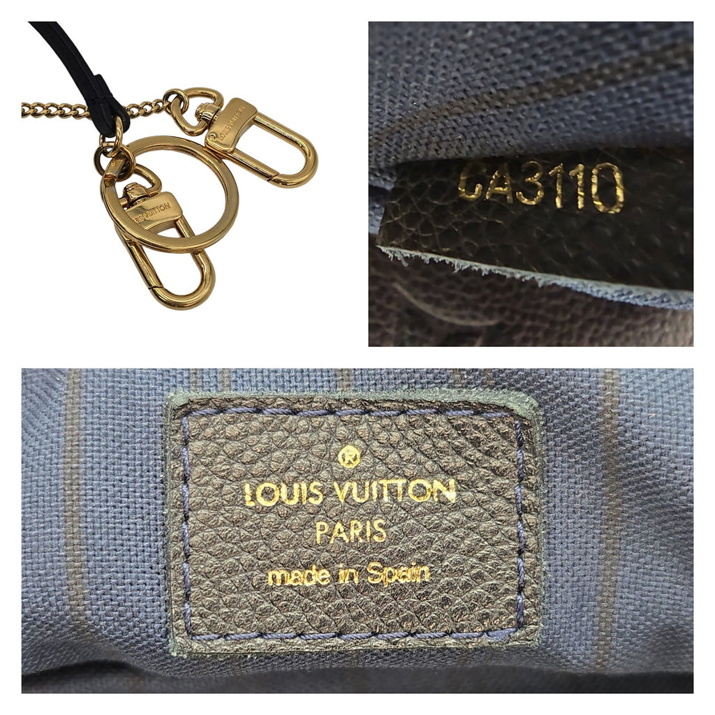 Louis Vuitton Monogram Empreinte Blue Artsy MM Hobo