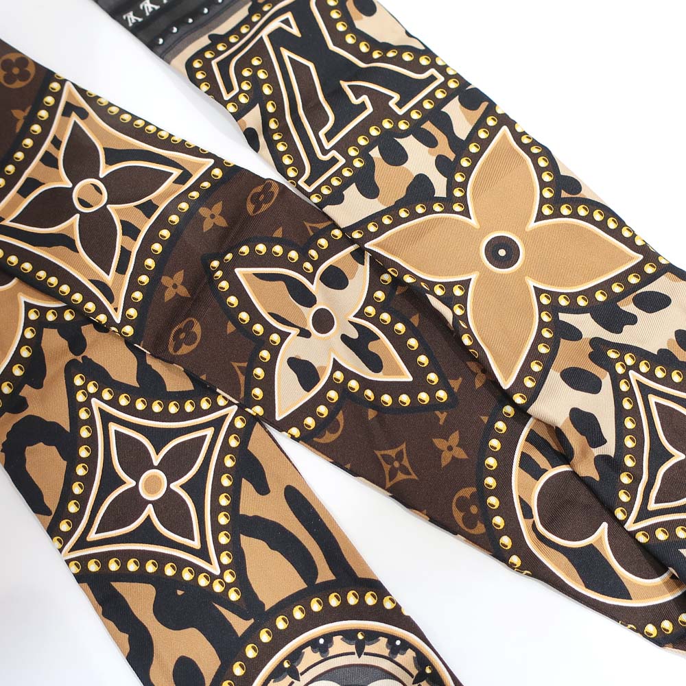 Louis Vuitton M70853 Brown  Monogram Silk 100% Fashion Women  Dress Little Other Only Console