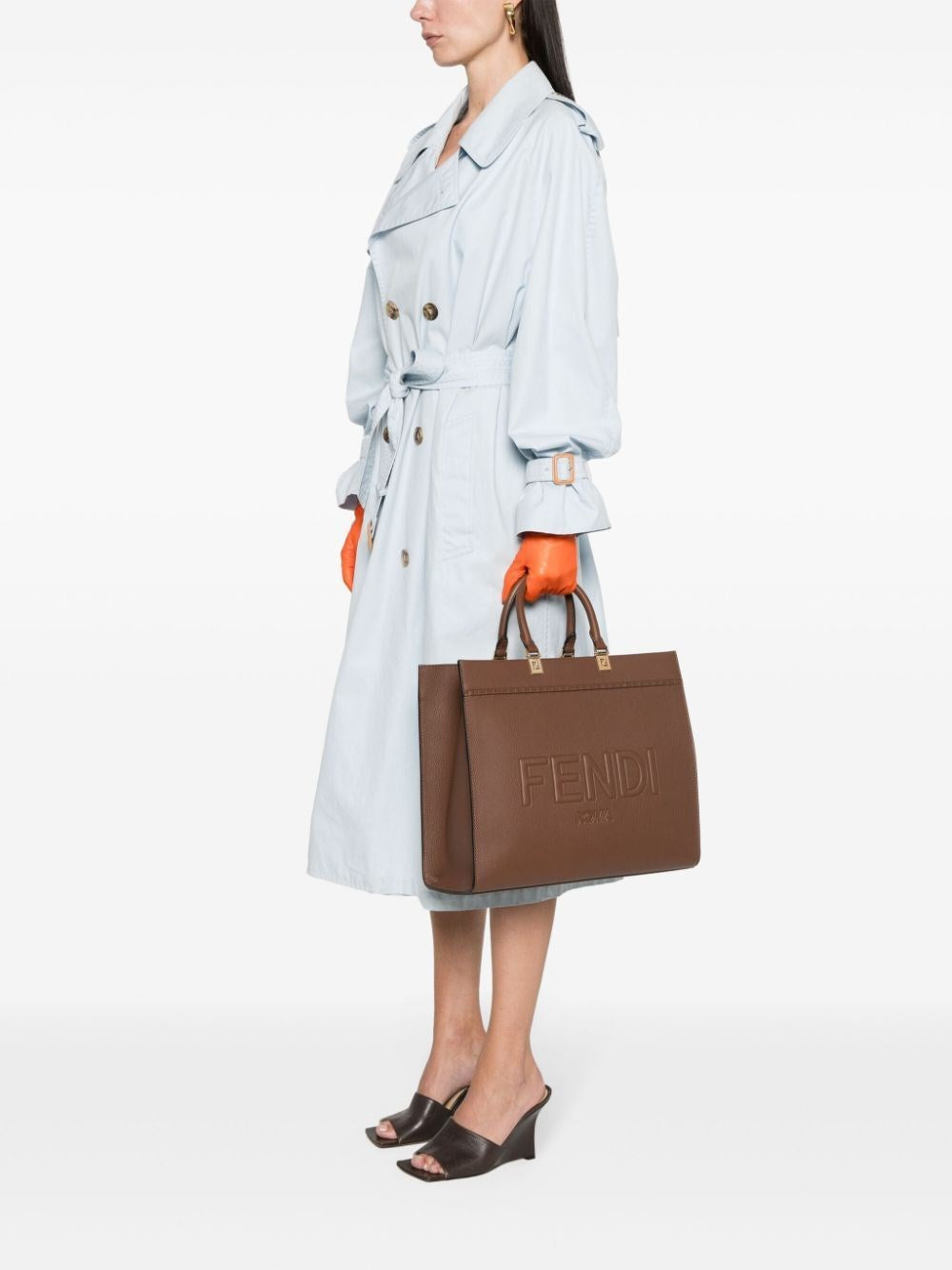 Fendi Women Sunshine Medium Shopper Bag
