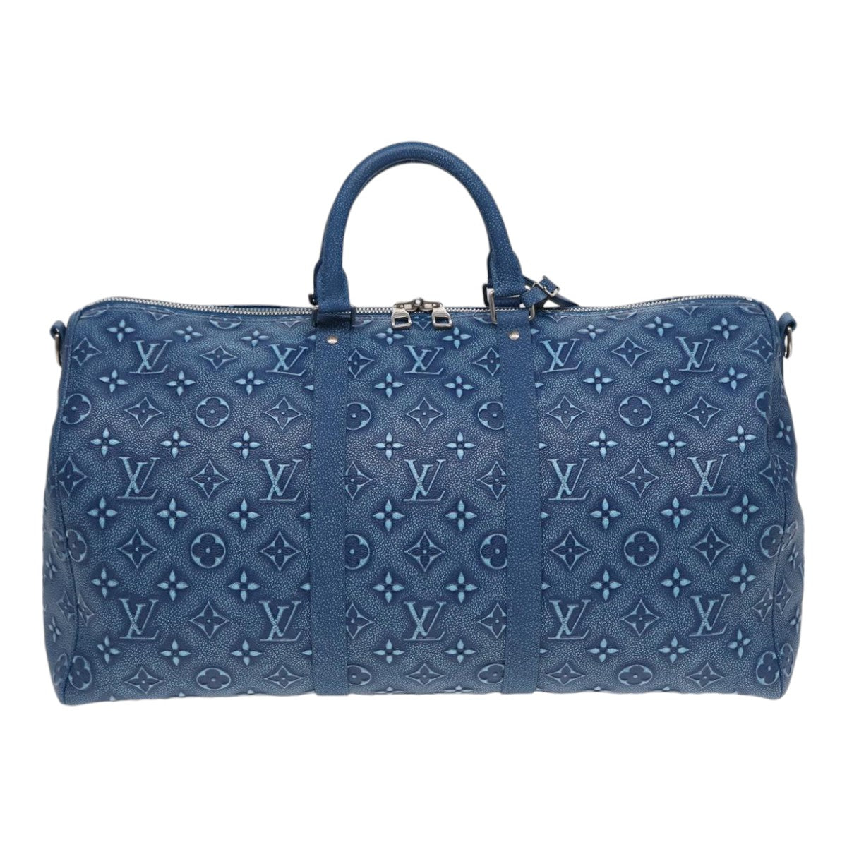 Louis Vuitton Keepall Bandouliere 50  Canvas Travel Bag