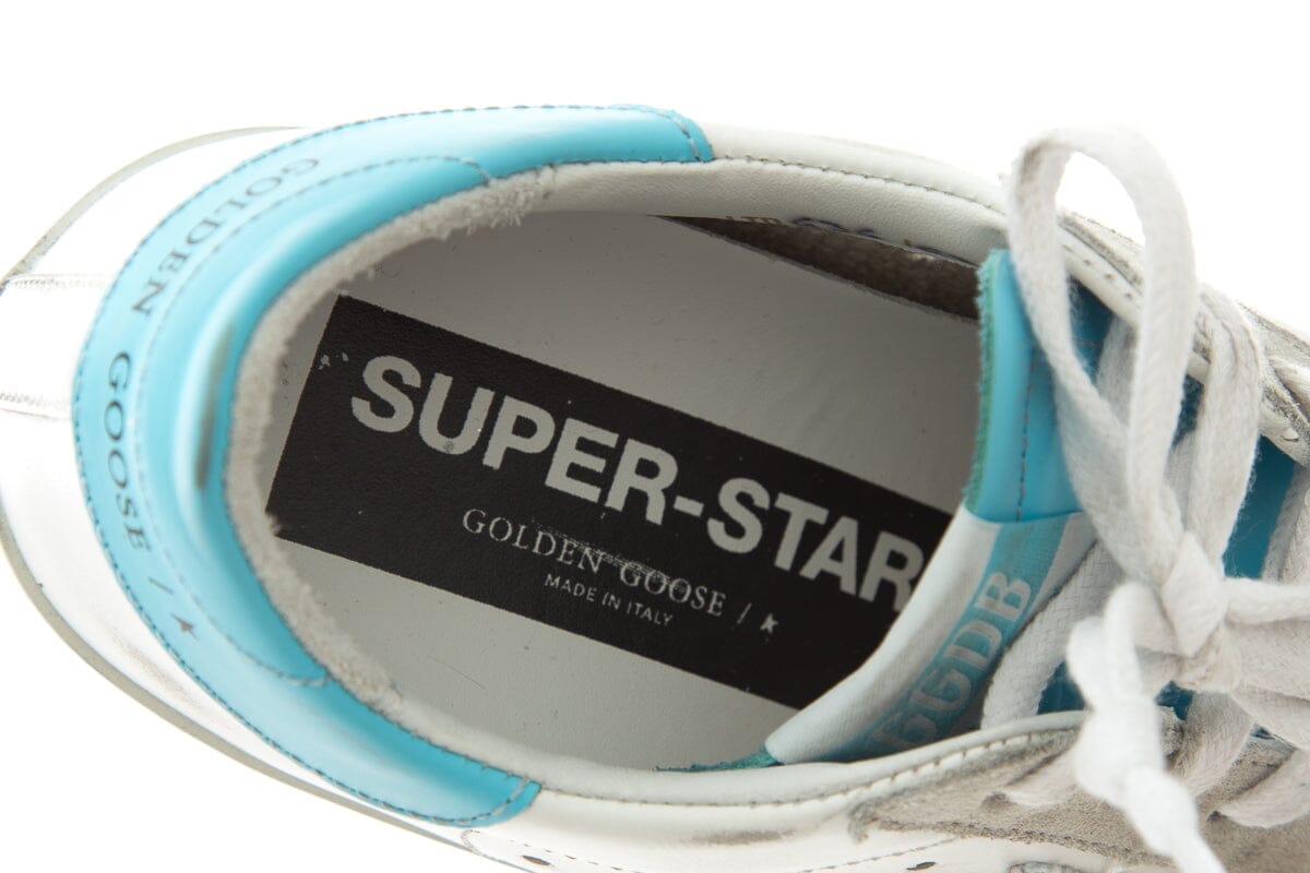 Golden Goose Blue Tie Dye Star "Float On"  Sneakers SZ 35
