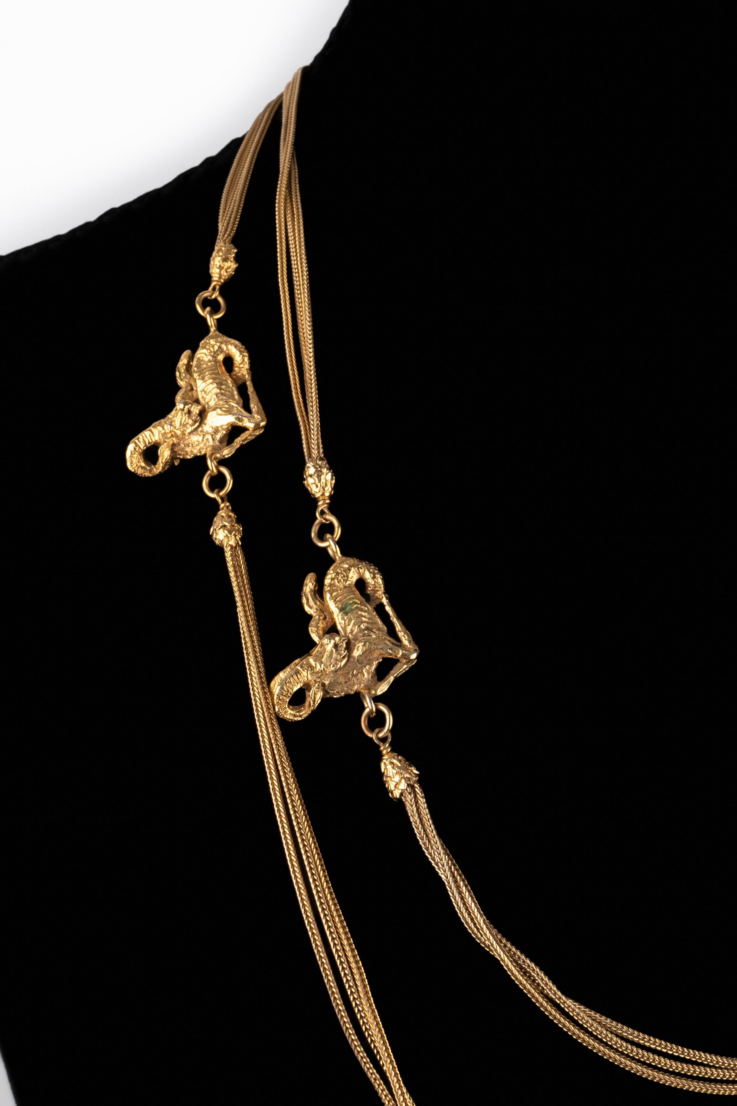 Collier "Capricorne" Chanel