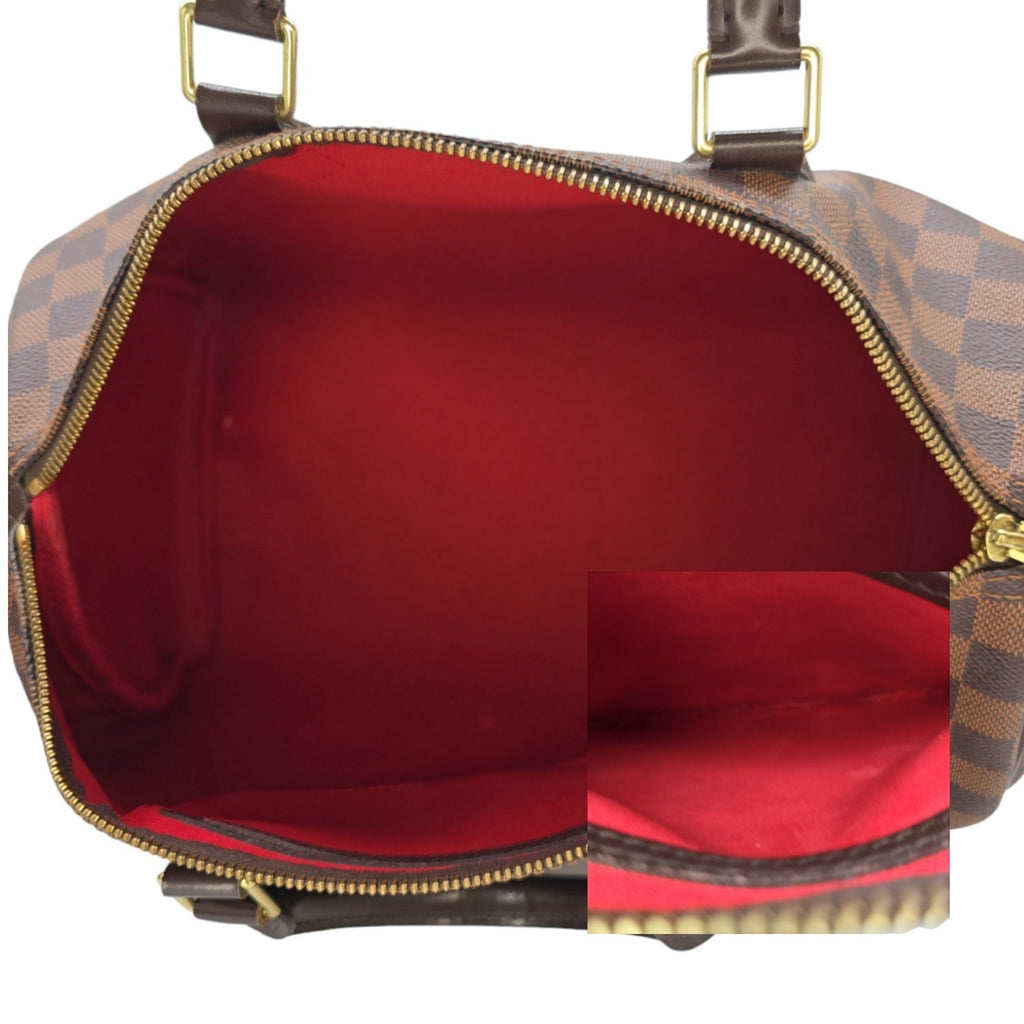 Louis Vuitton Damier Ebene Canvas Speedy 35