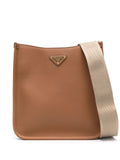 Prada Women Grained Leather Crossbody Bag