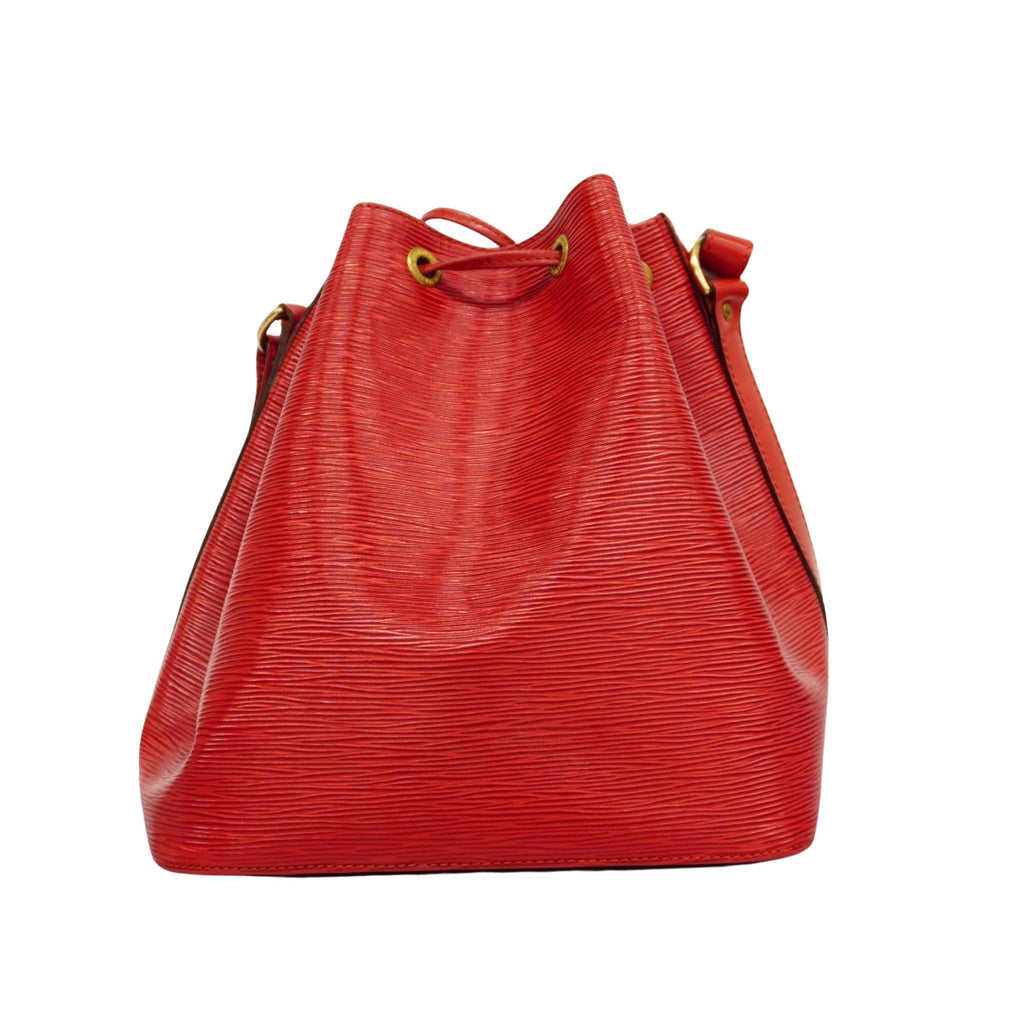 Louis Vuitton Petit Noé  Leather Shopper Bag ()