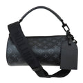 Louis Vuitton PM M46796 Monogram Eclipse Shoulder Bag 2WAY Black Gr Leather