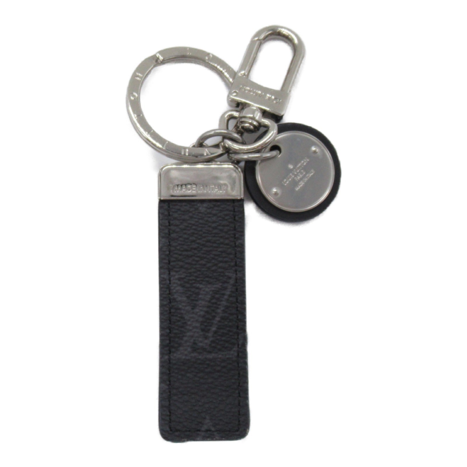 Louis Vuitton Porteocle NeoLV Club Keyher Keyholder Accessories PVC  Canvas Monogram Clippers Men Black M80237