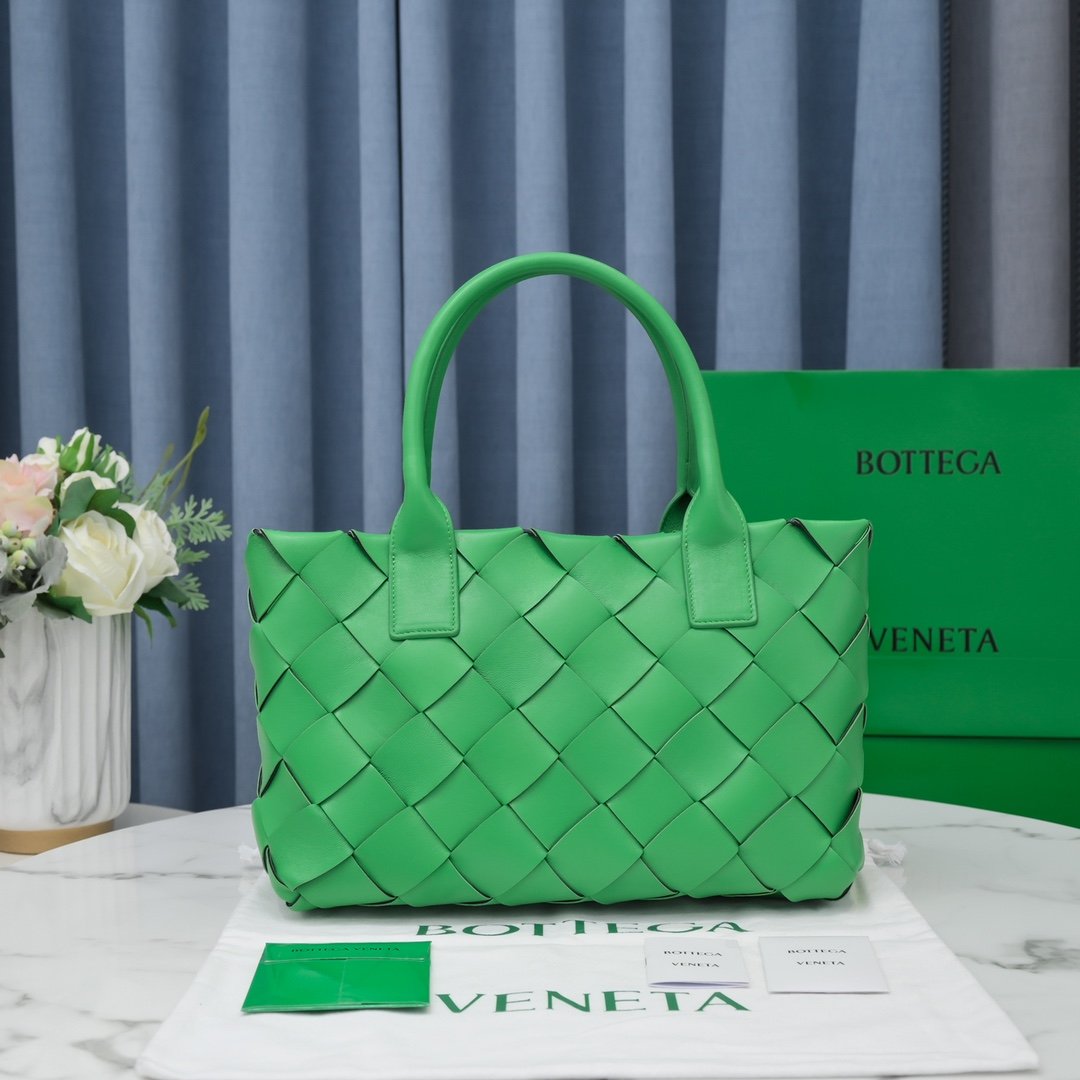 GLAMI Braided Maxi Cava Tote Bag Green, For Women, Bags 13.8in/35cm