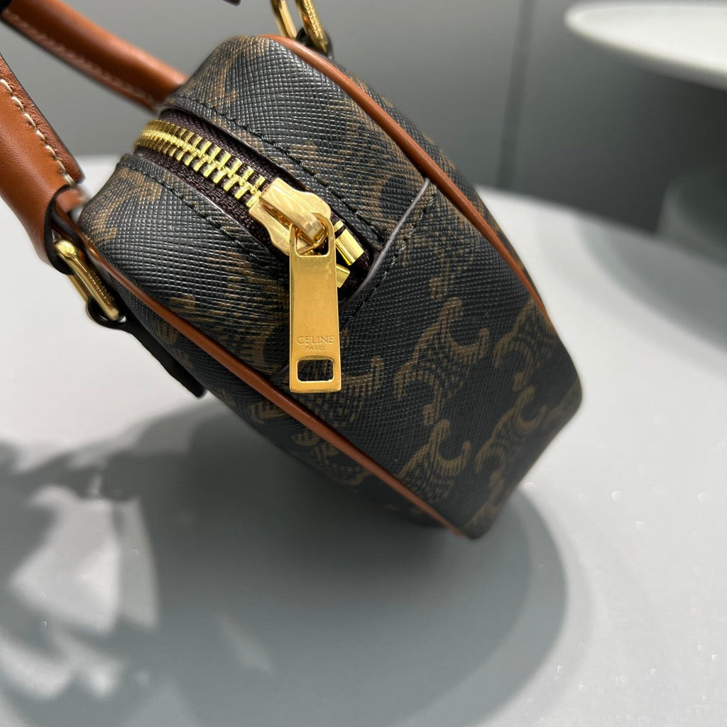 GLAMI MeGLAMIum GLAMI Heart In Triomphe Canvas Brown For Women 6in/14.5cm 198222BZJ.04LU
