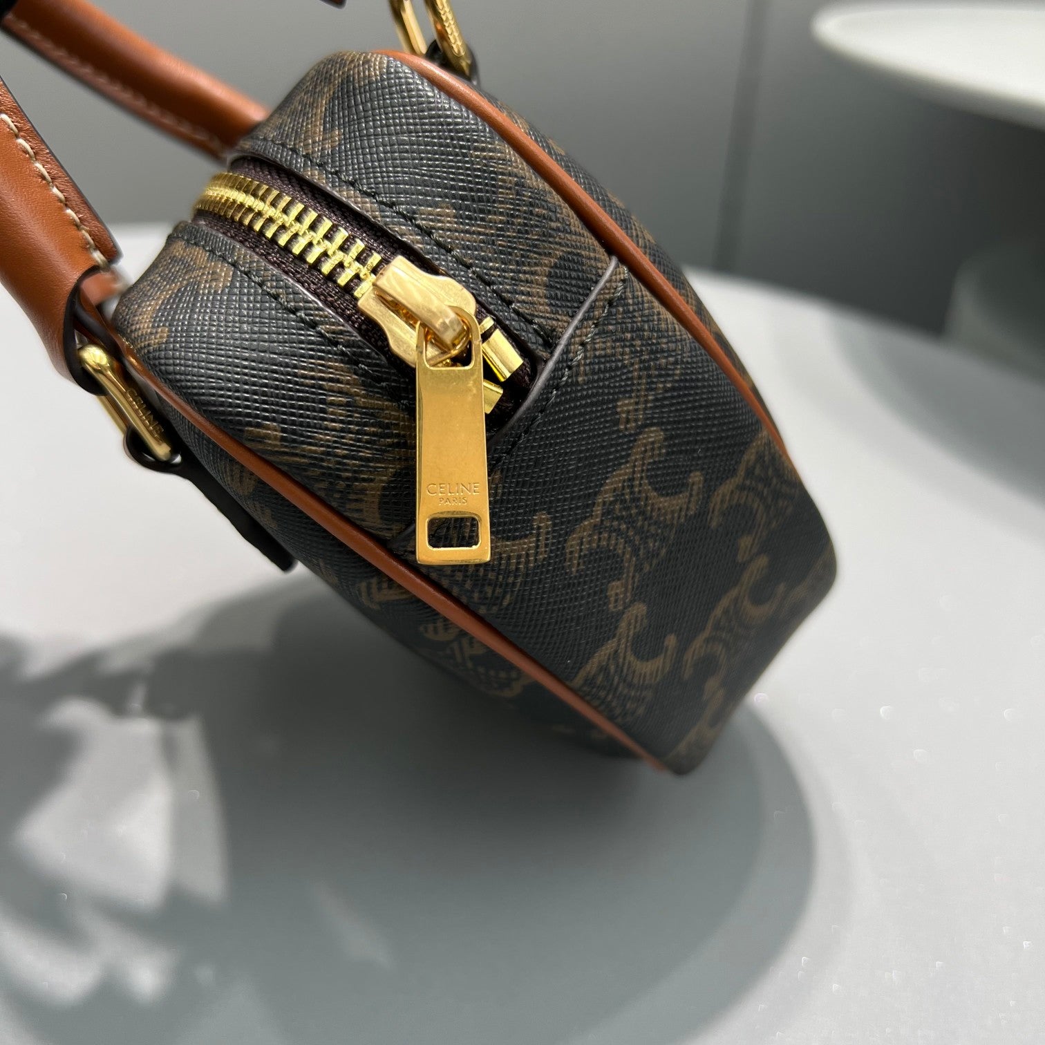 GLAMI MeGLAMIum GLAMI Heart In Triomphe Canvas Brown For Women 6in/14.5cm 198222BZJ.04LU