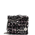CHANEL 22 Chain Hobo Quilted Tweed Mini