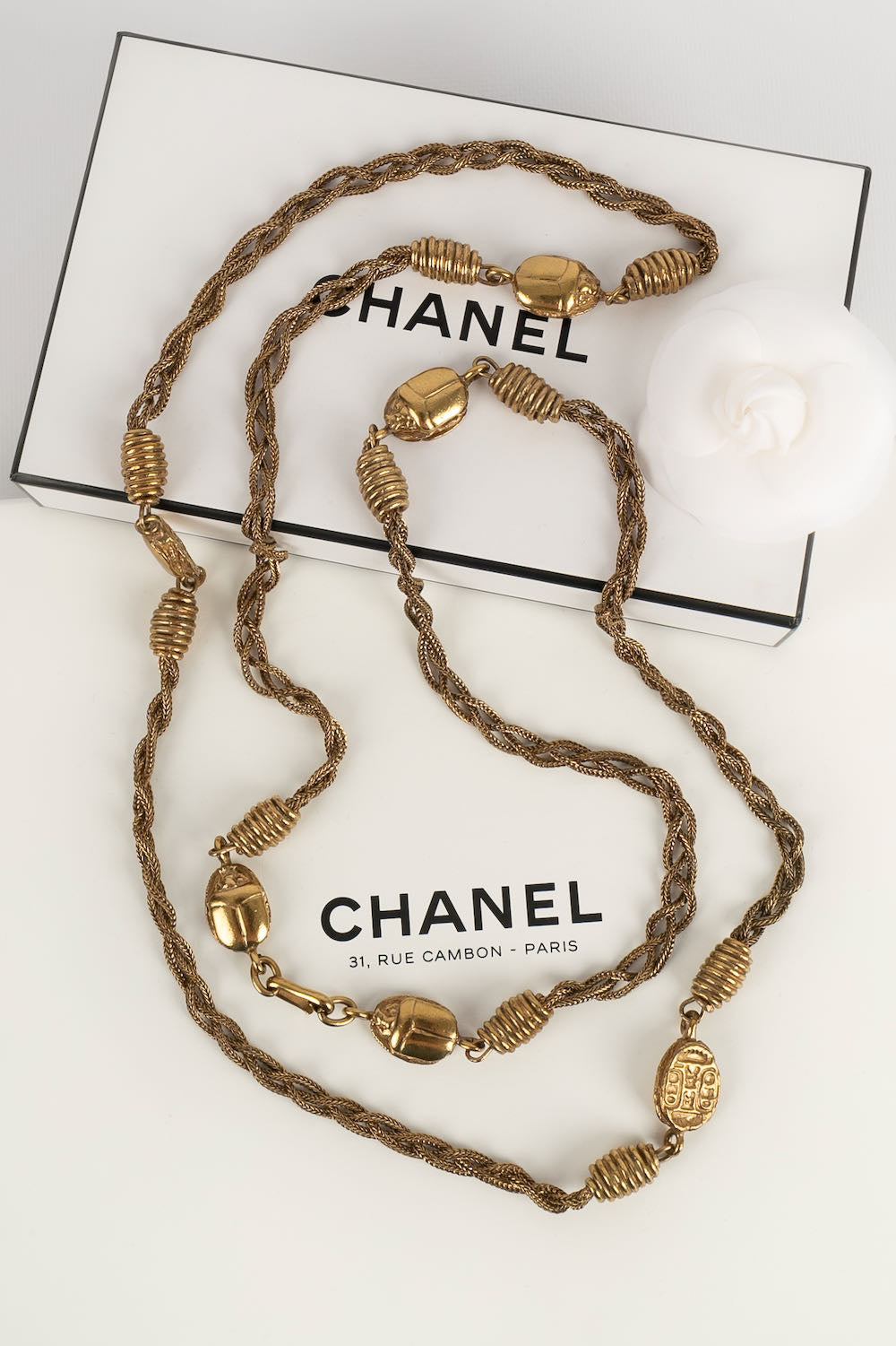 Collier "ScarabÃƒÆ’Ã‚Â©es" Chanel