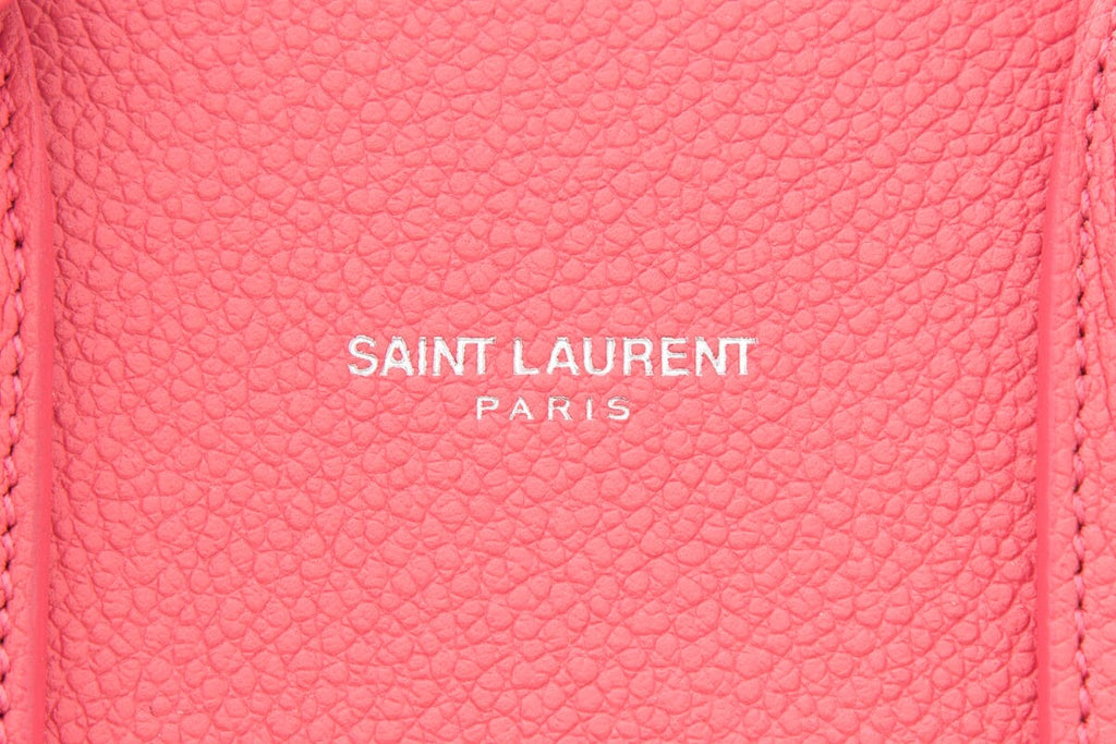 Saint Laurent Pink Nano Sac de Jour Handbag