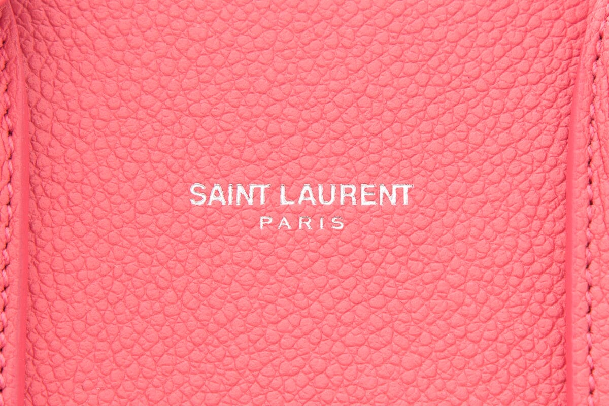 Saint Laurent Pink Nano Sac de Jour Handbag