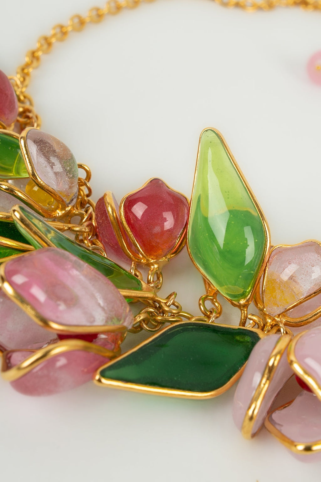 Collier fleurs Augustine