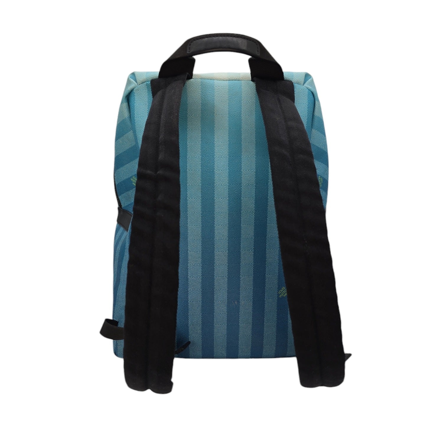 Louis Vuitton Blue Gradient Damier Stripes Discovery Backpack