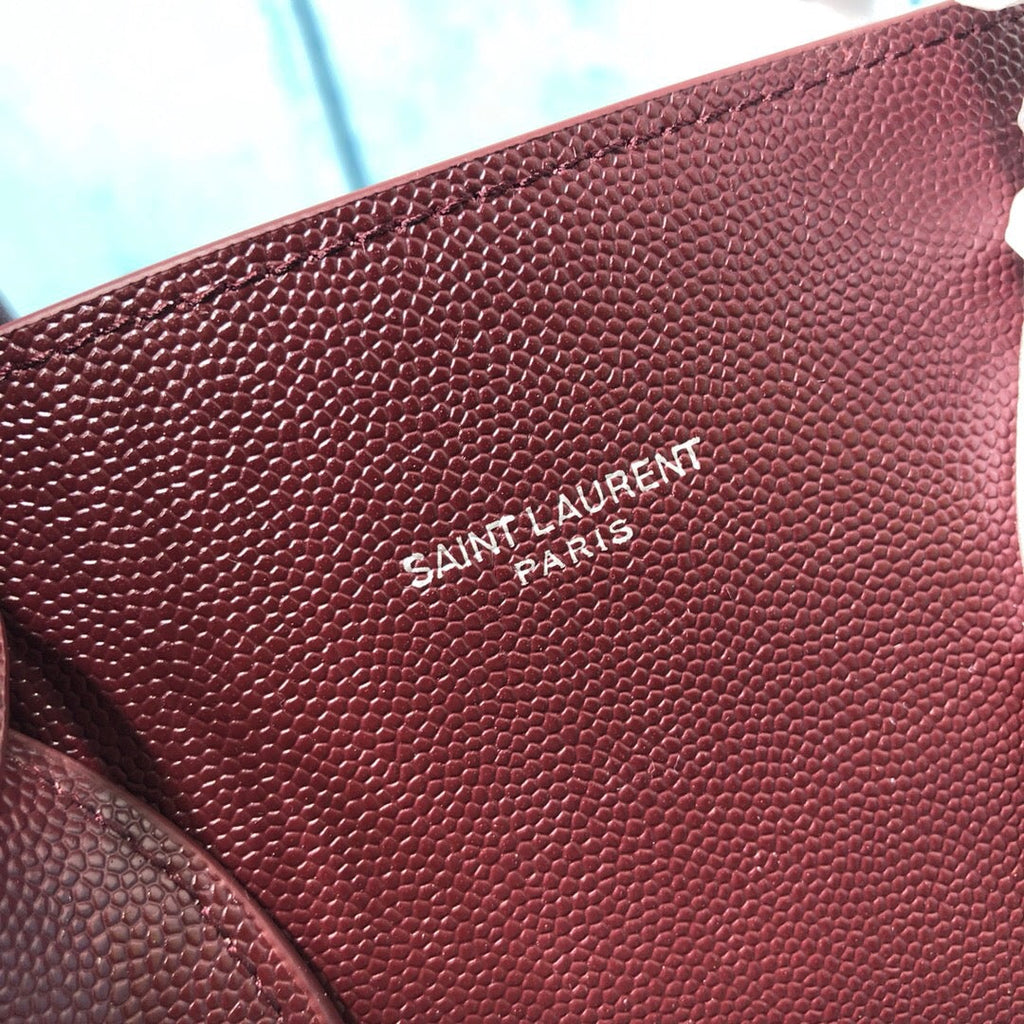 GLAMI Sac De Jour Small Burgundy For Women 12.5in/32cm YSL
