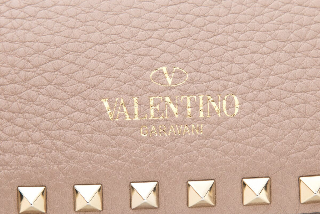 Valentino Garavani Rose Rockstud Flip Lock Messenger Bag