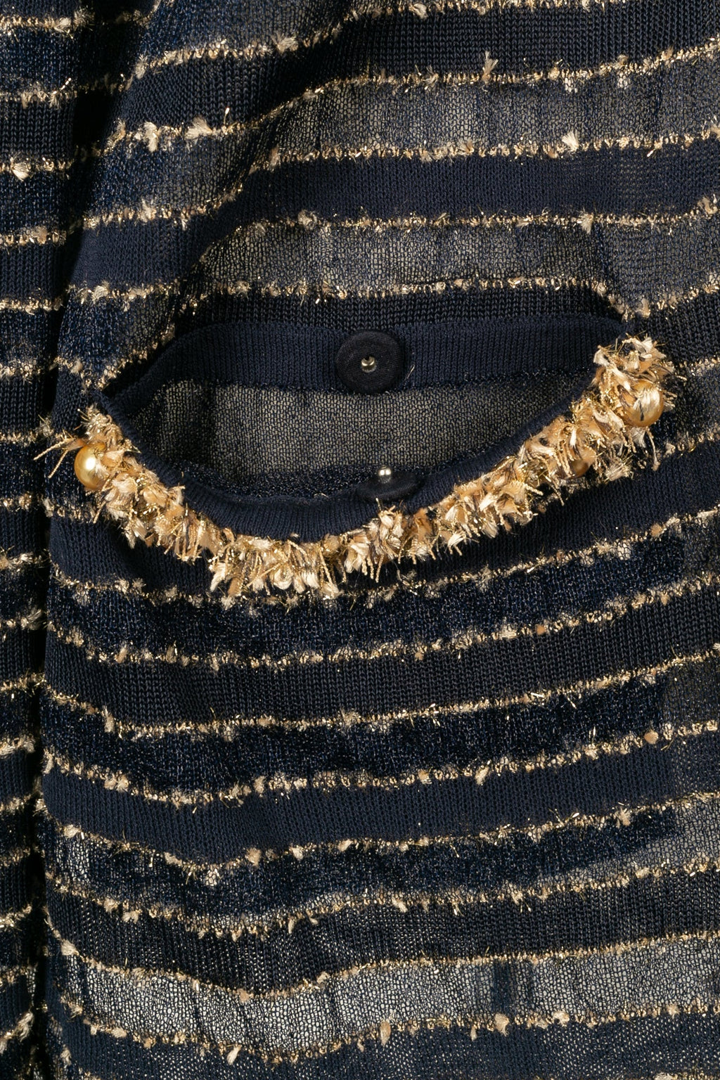 Gilet bleu Chanel