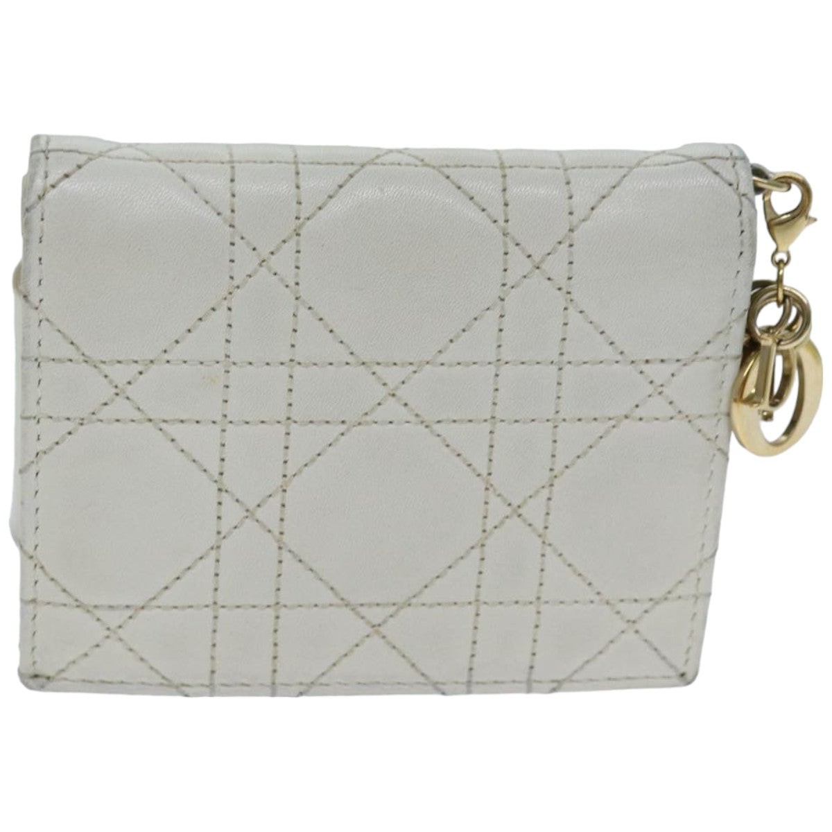 Dior Cannage Lady  Calfskin Wallet  ()