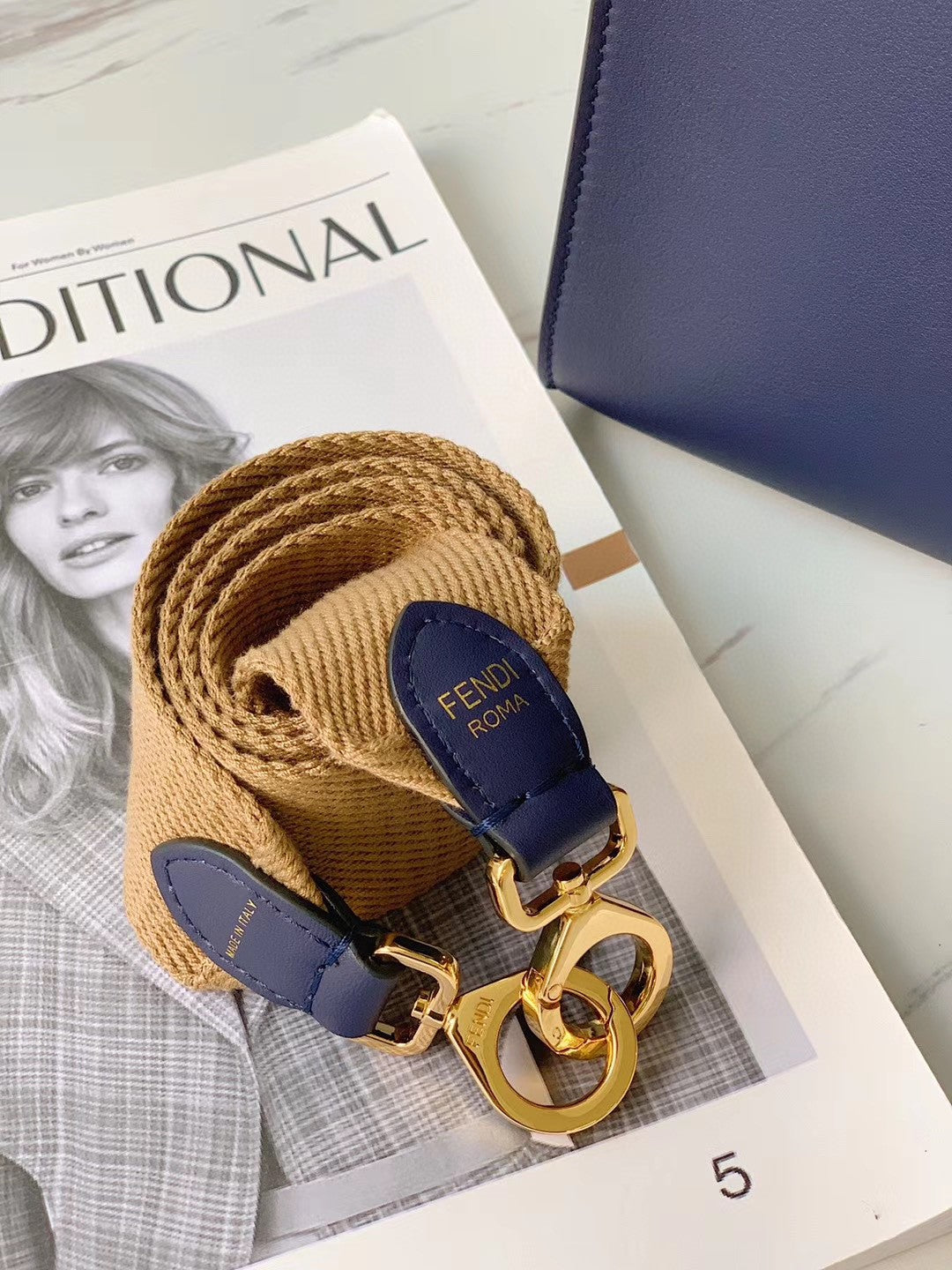 FI GlamI X-Lite Tote MeGLAMIum Dark Blue Bag For Woman 30cm/12in