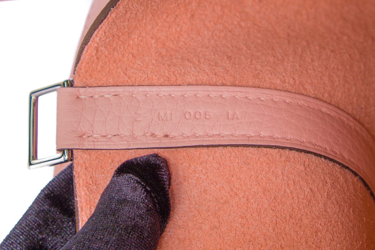 HermÃƒÆ’Ã‚Â¨s Pink Sakura Clemence Picotin Lock 18 PHW  Tote