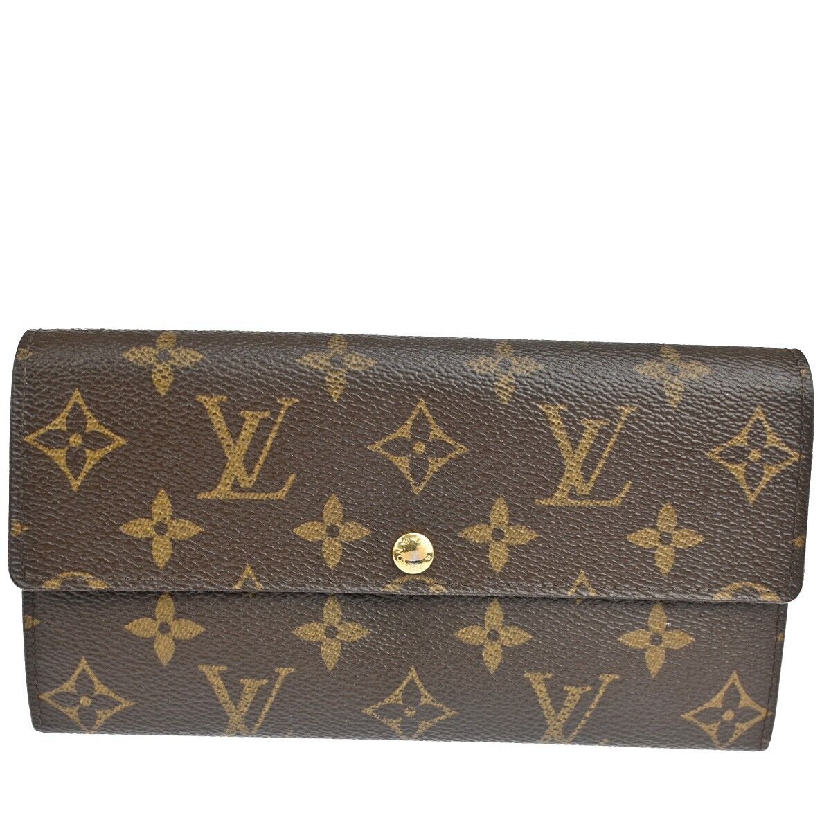 Louis Vuitton Sarah  Canvas Wallet  ()