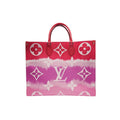 Louis Vuitton Rouge Giant Monogram Escale Onthego GM Tote