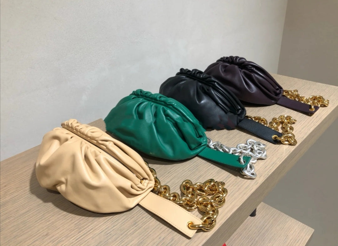 GLAMI Chain Pouch Green, For Women, WomenÃƒÂ¢Ã¢â€šÂ¬Ã¢â€žÂ¢s Bags 12.2in/31cm