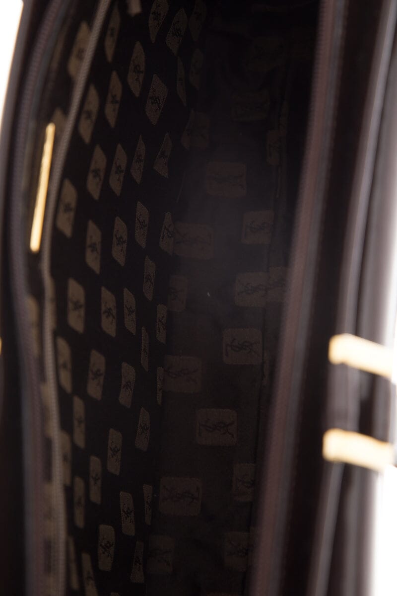 Yves Saint Laurent Vintage Brown Leather Handbag