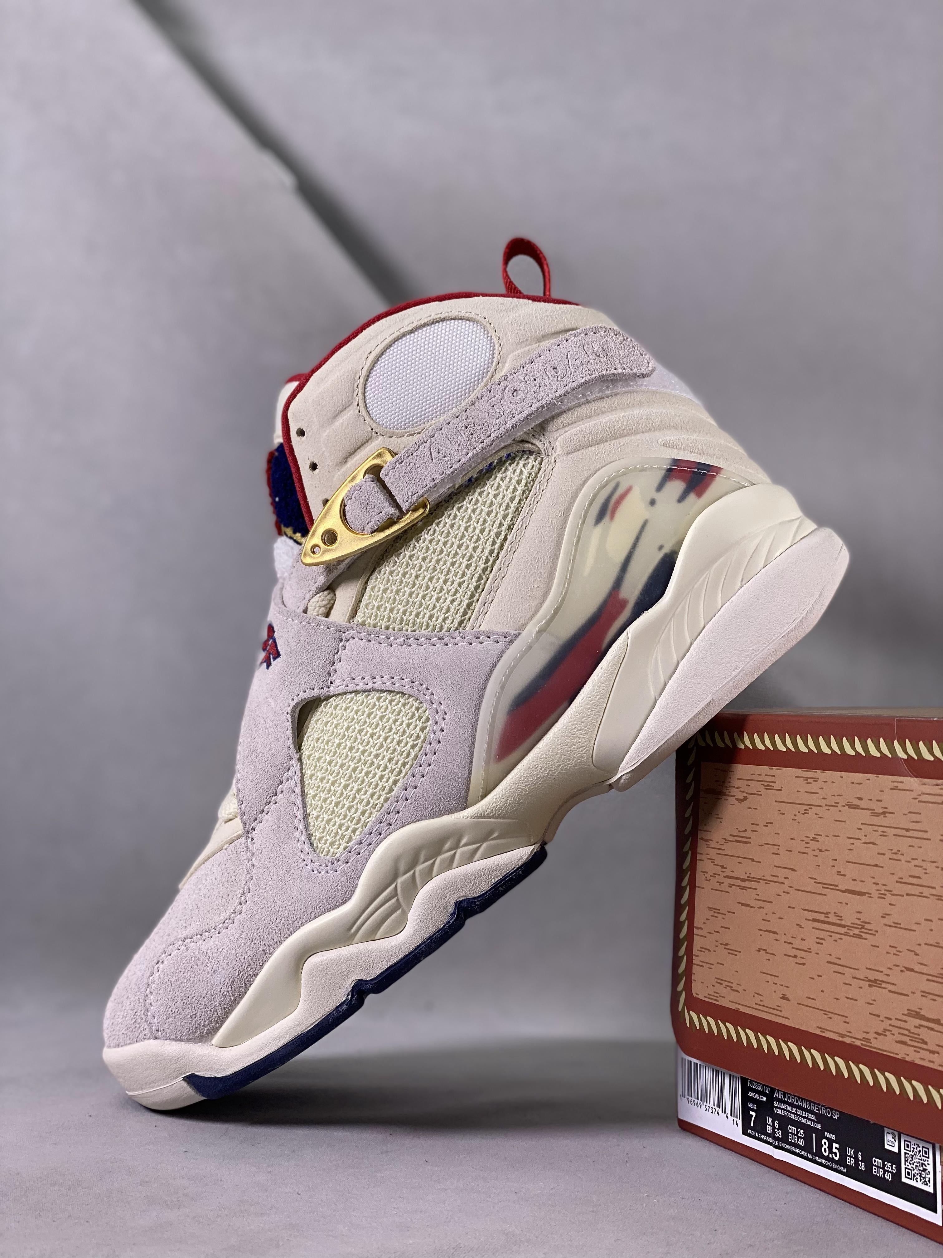 Designer SoleGlamIy x Air Jordan 8 "Mi Casa Es Su Casa"