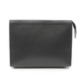 Louis Vuitton Taiga Pochette Voyage MM  Leather Clutch Bag