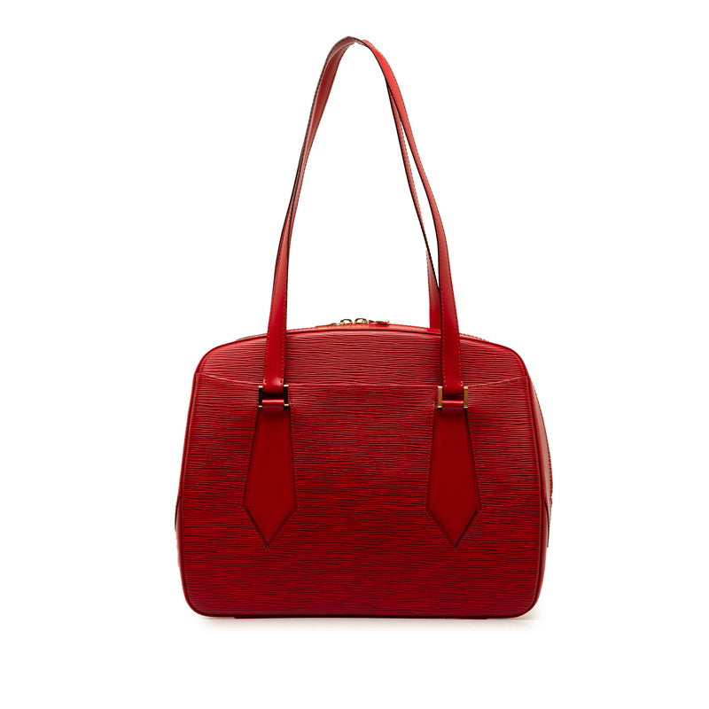 Louis Vuitton Epi Voltaire Handbag M52437 Castilian Red Leather  Louis Vuitton