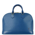 Louis Vuitton 1997 Blue Alma Handbag Epi M52145