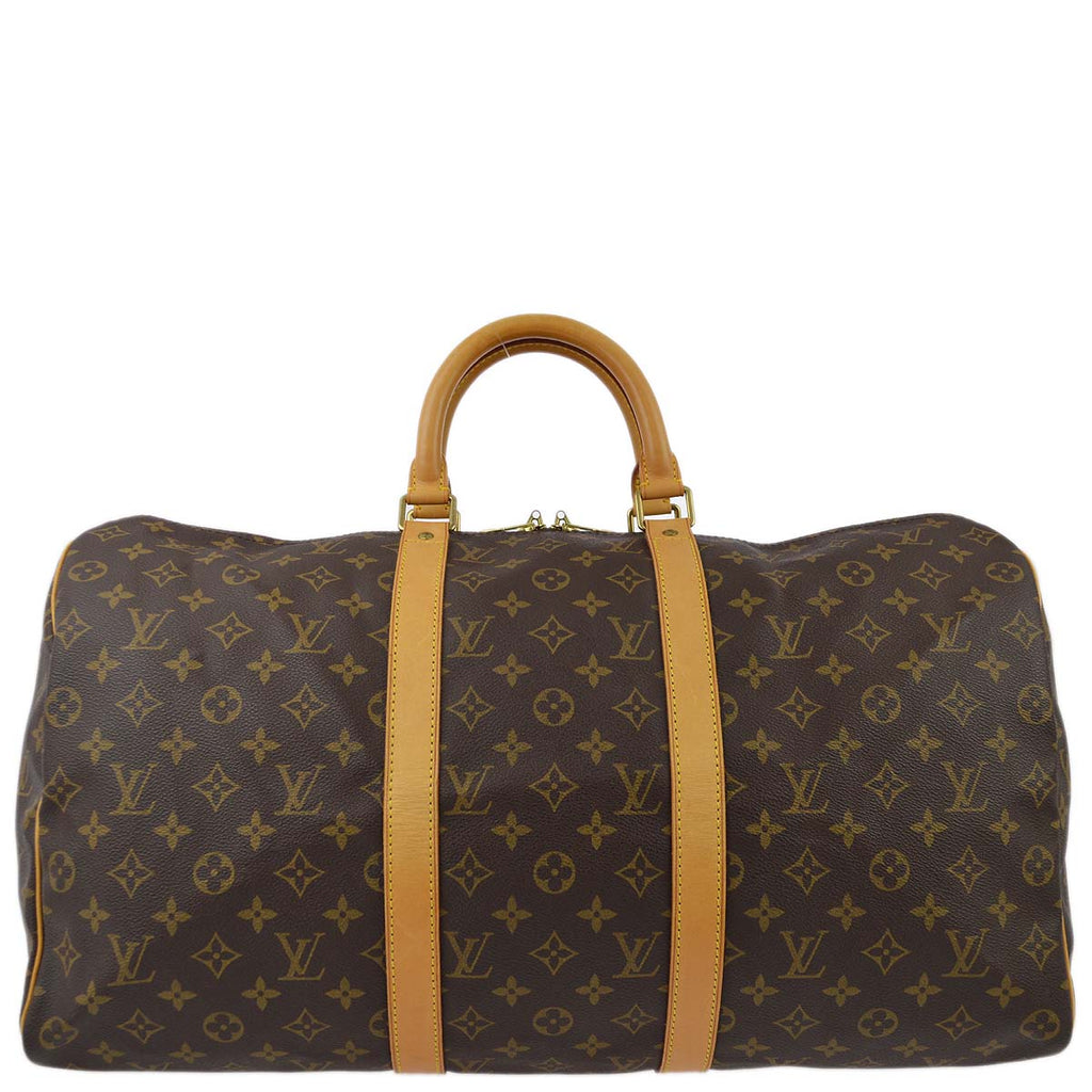 Louis Vuitton Monogram Keepall 50 Duffle Travel Handbag M41426