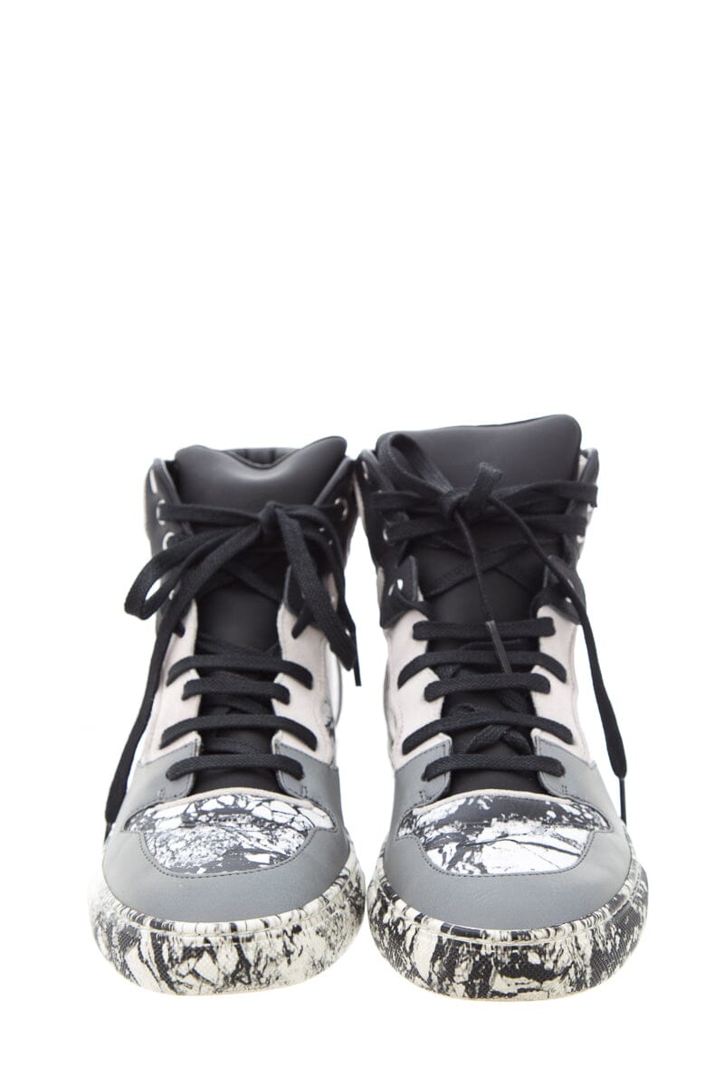 Balenciaga Black & White Sneakers SZ 37