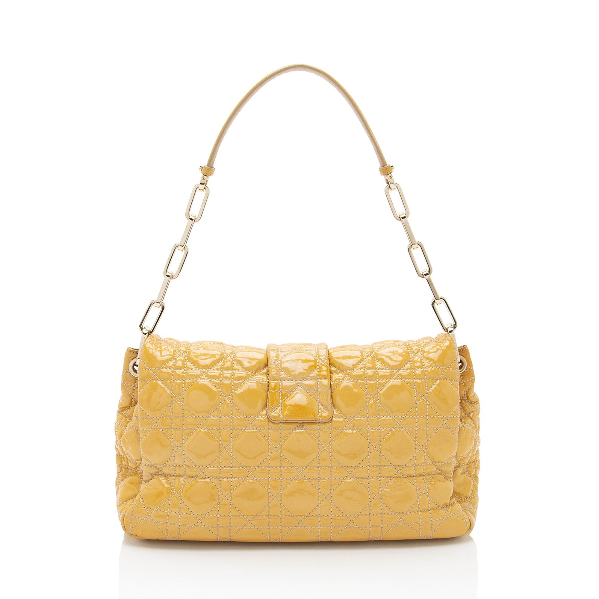 Dior Patent Leather New Lock Flap Bag