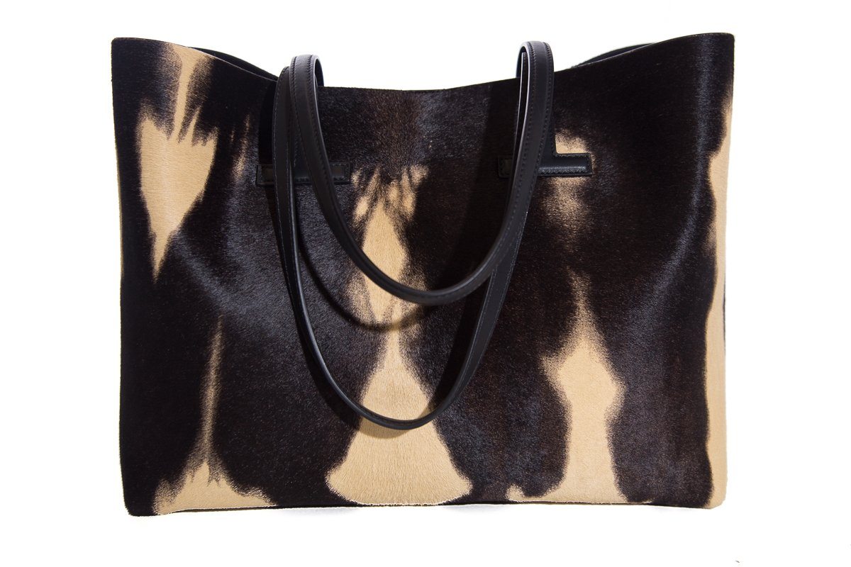 Tom Ford Tie-Dye Pony Hair Tote