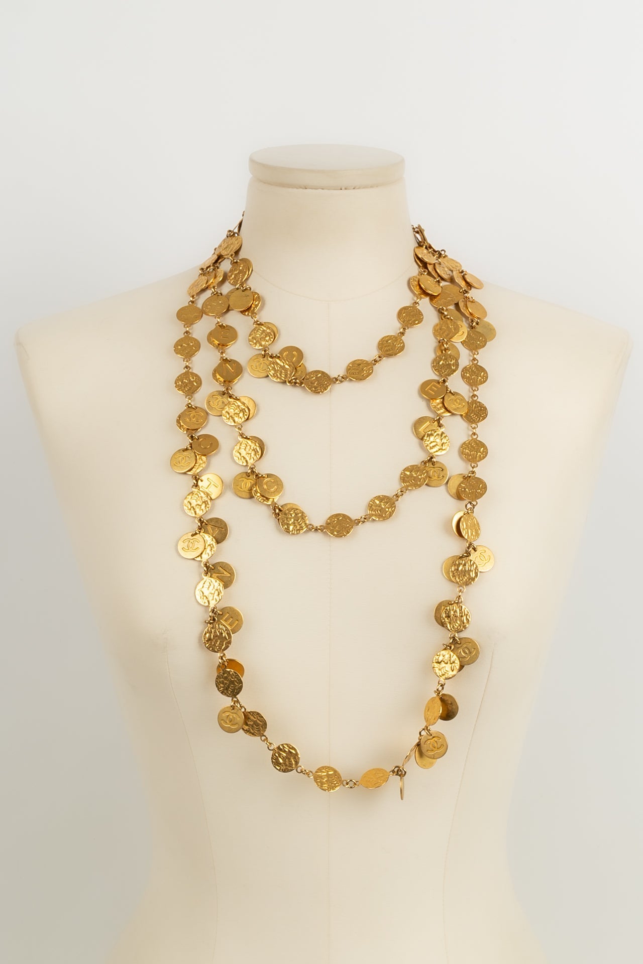 Collier / sautoir Chanel Printemps 1993